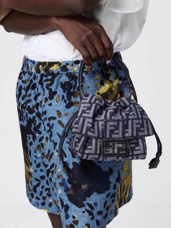 Fendi Canvas Monogram Crossbody Bag