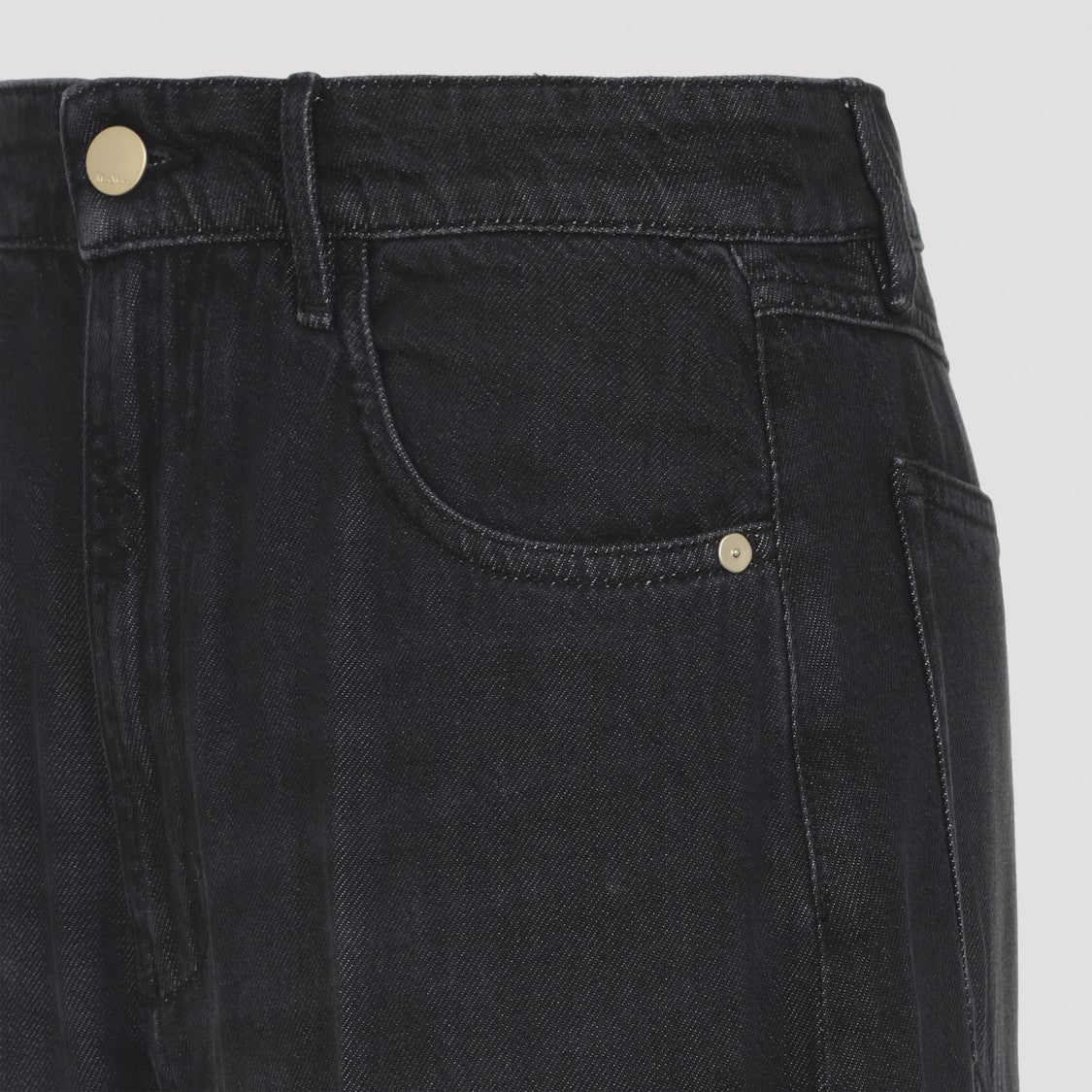 Max Mara Lusso Black Cotton Jeans