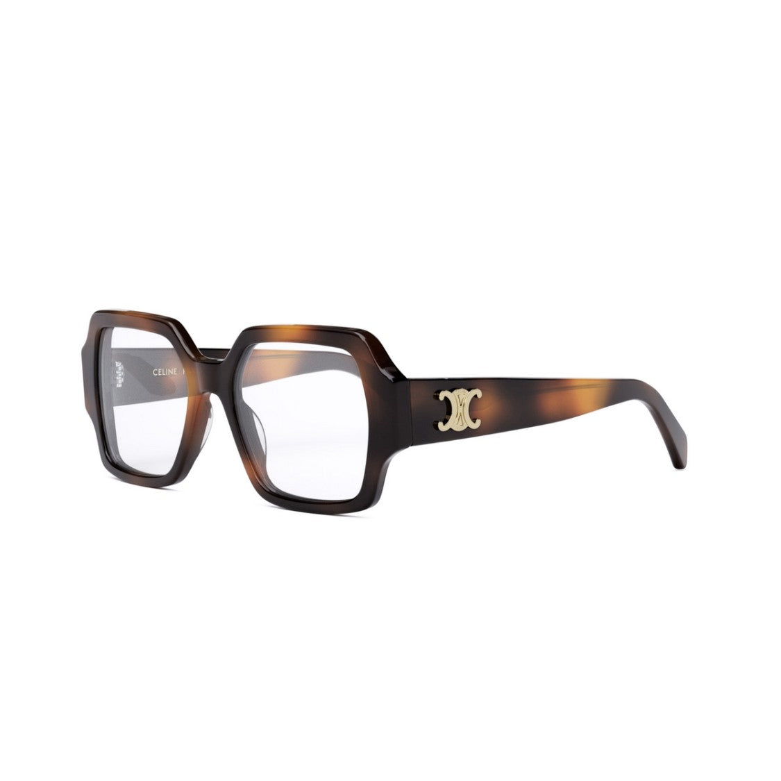 Celine Cl50131i Oversized Square Tortoiseshell Eyewear Frames