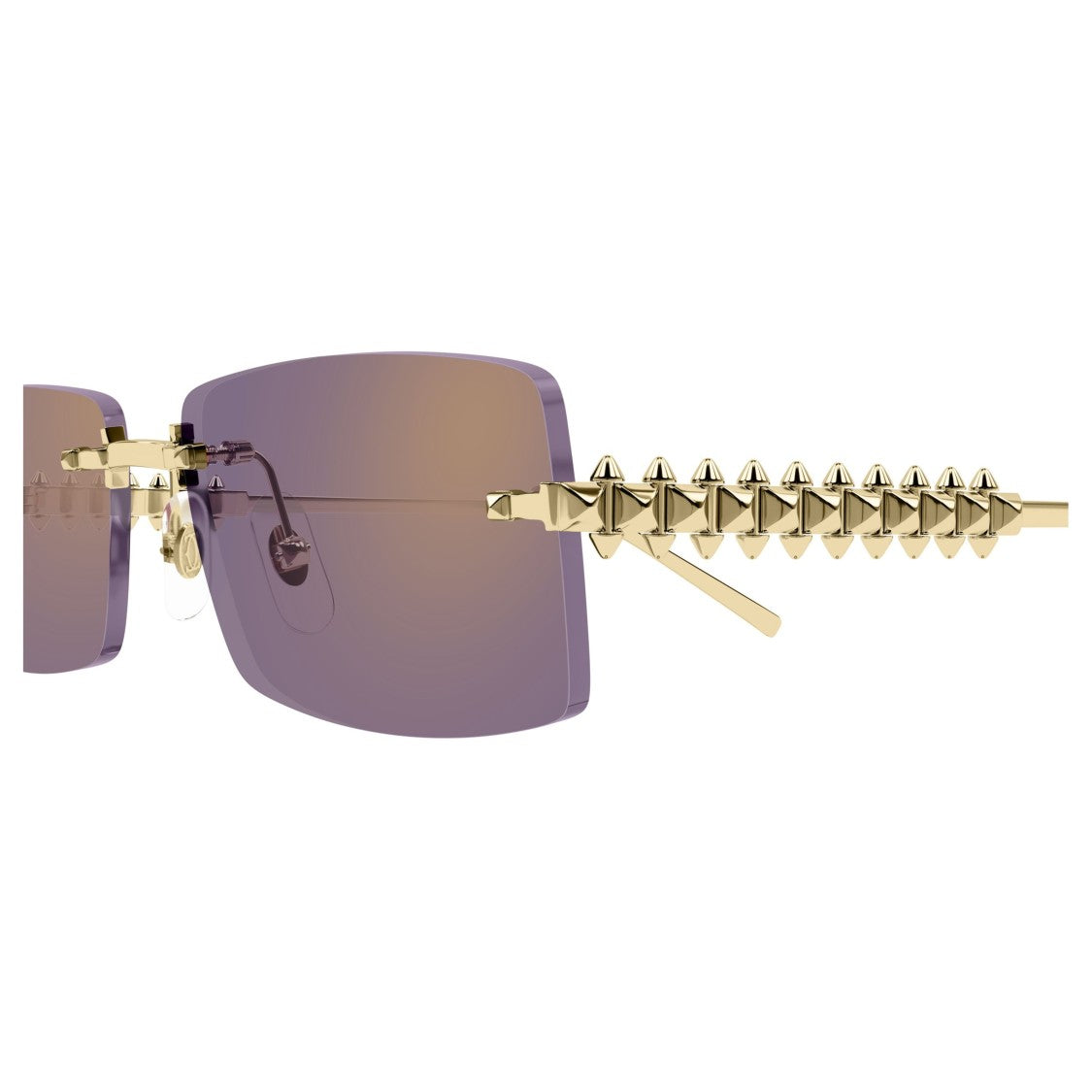 Cartier Ct0604s Rimless Sunglasses