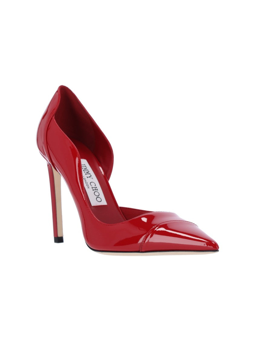 Jimmy Choo "Brigitte 100" Pumps Red