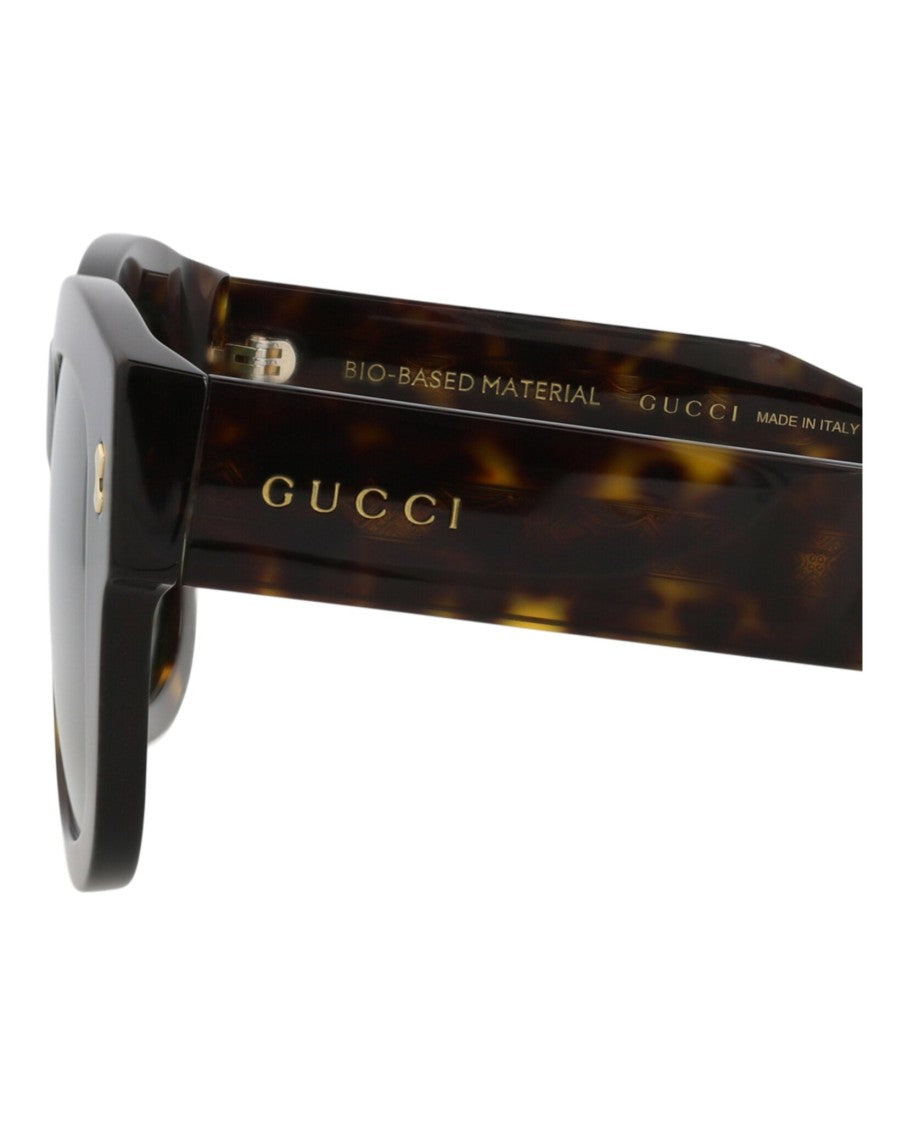 Gucci Square-Frame Bio Acetate Sunglasses