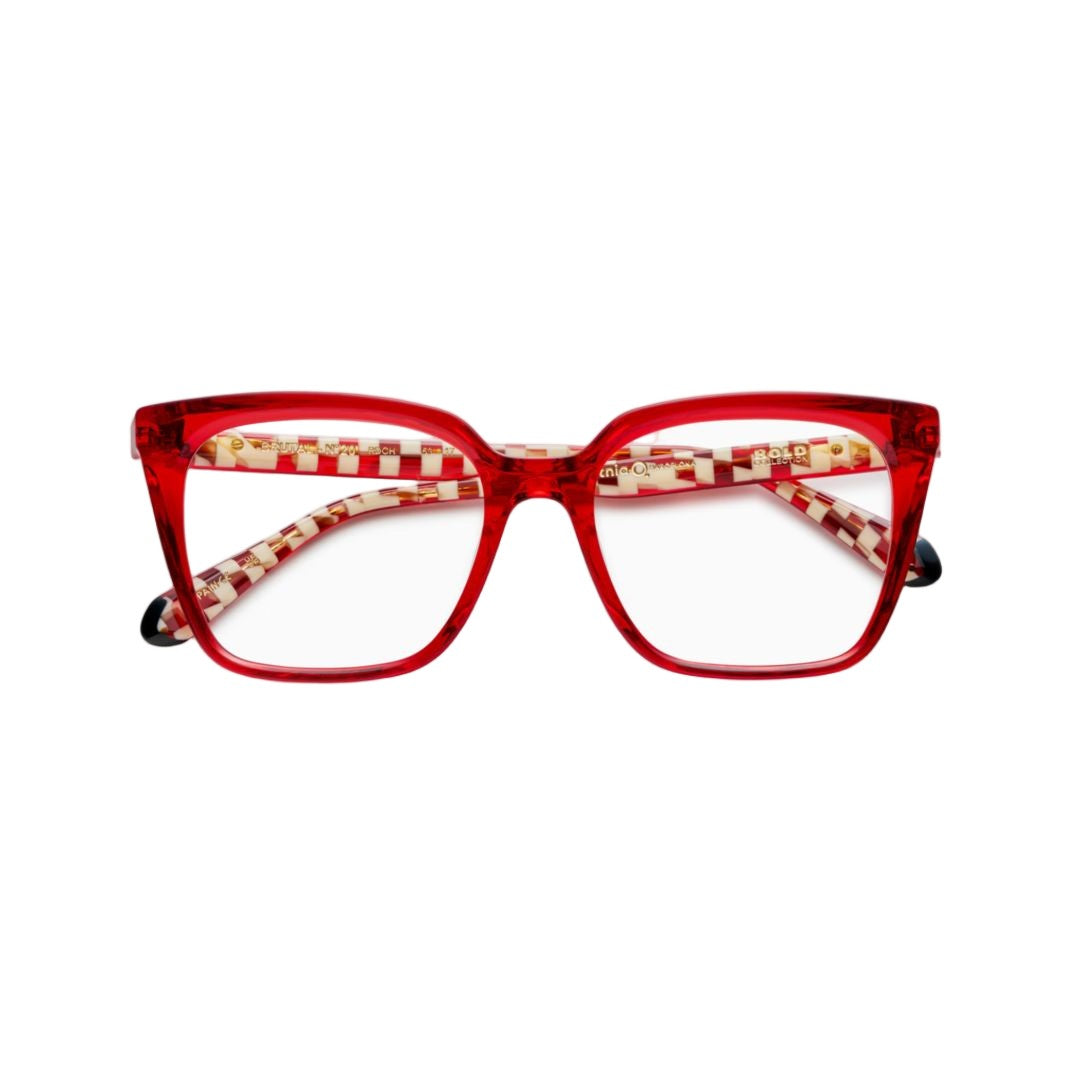 Etnia Barcelona Brutal No.20 Oversized Square Frame Sunglasses With Checkered Temples