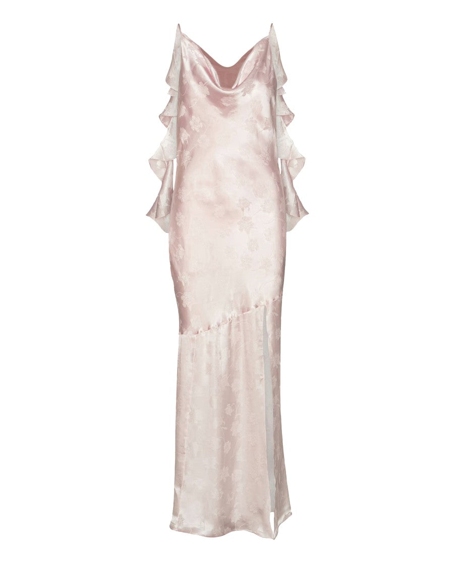 Rotate Orchid Ice Waterfall Maxi Dress