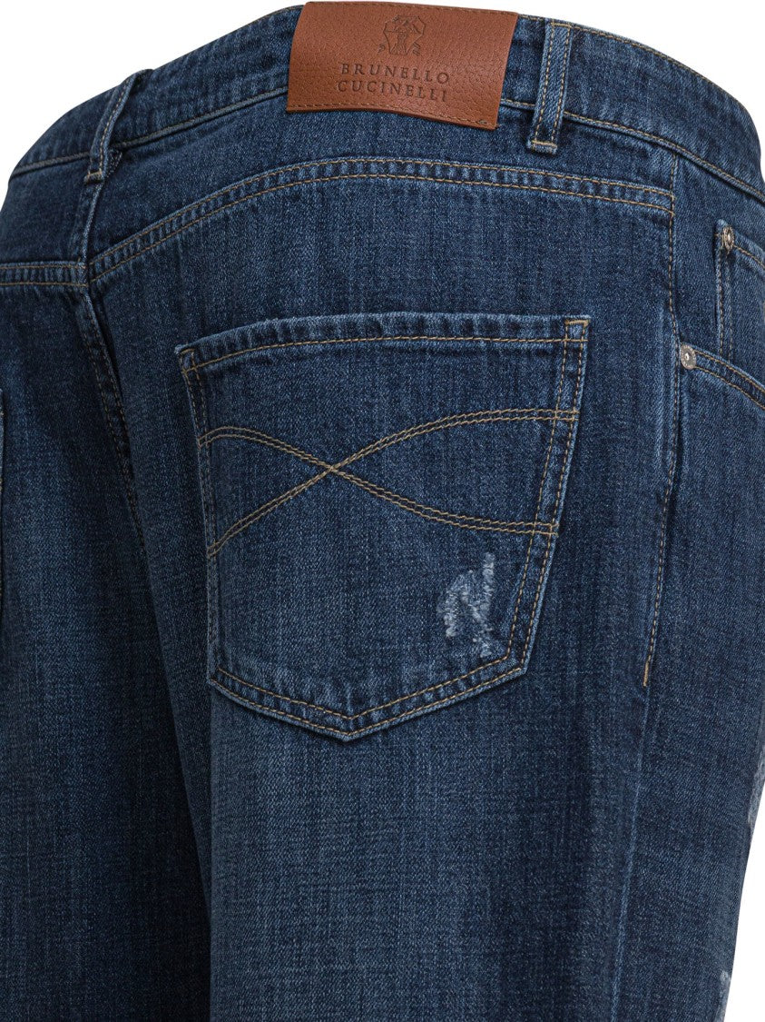 Brunello Cucinelli Classic Fit Denim Jeans