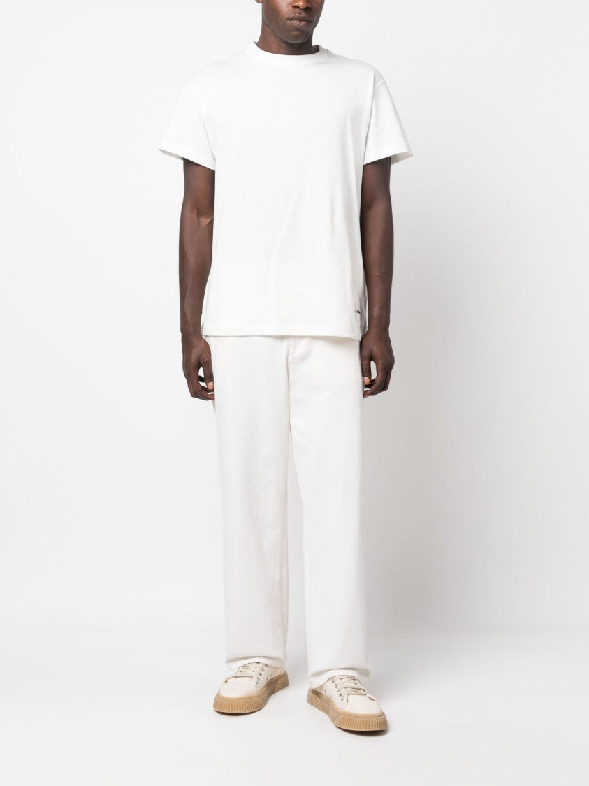Jil Sander White T-Shirt 3 Pack Organic Cotton