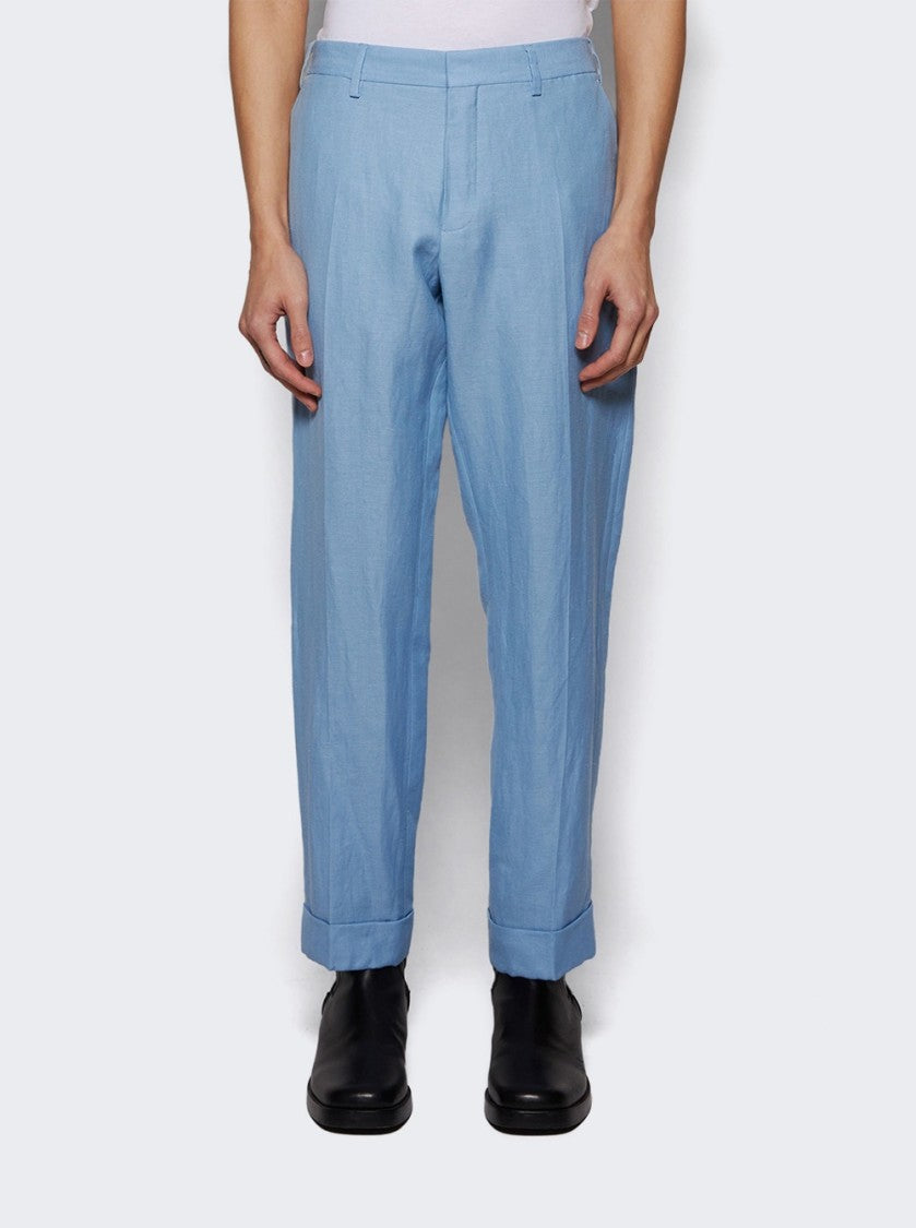 Dries Van Noten Philip Pants Light Blue