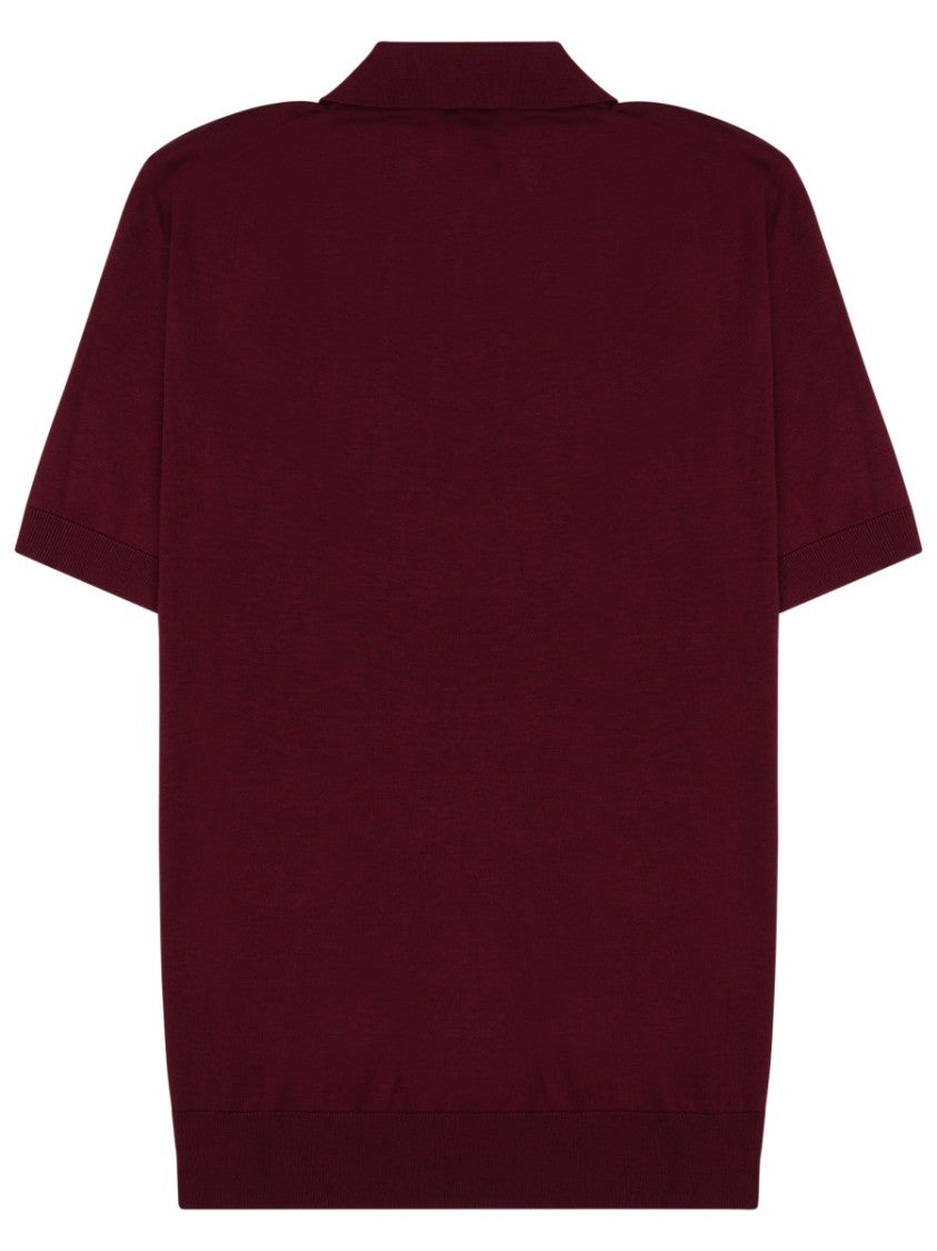Paolo Pecora Milano Short-Sleeve Polo Shirt With Classic Collar And Refined Finish