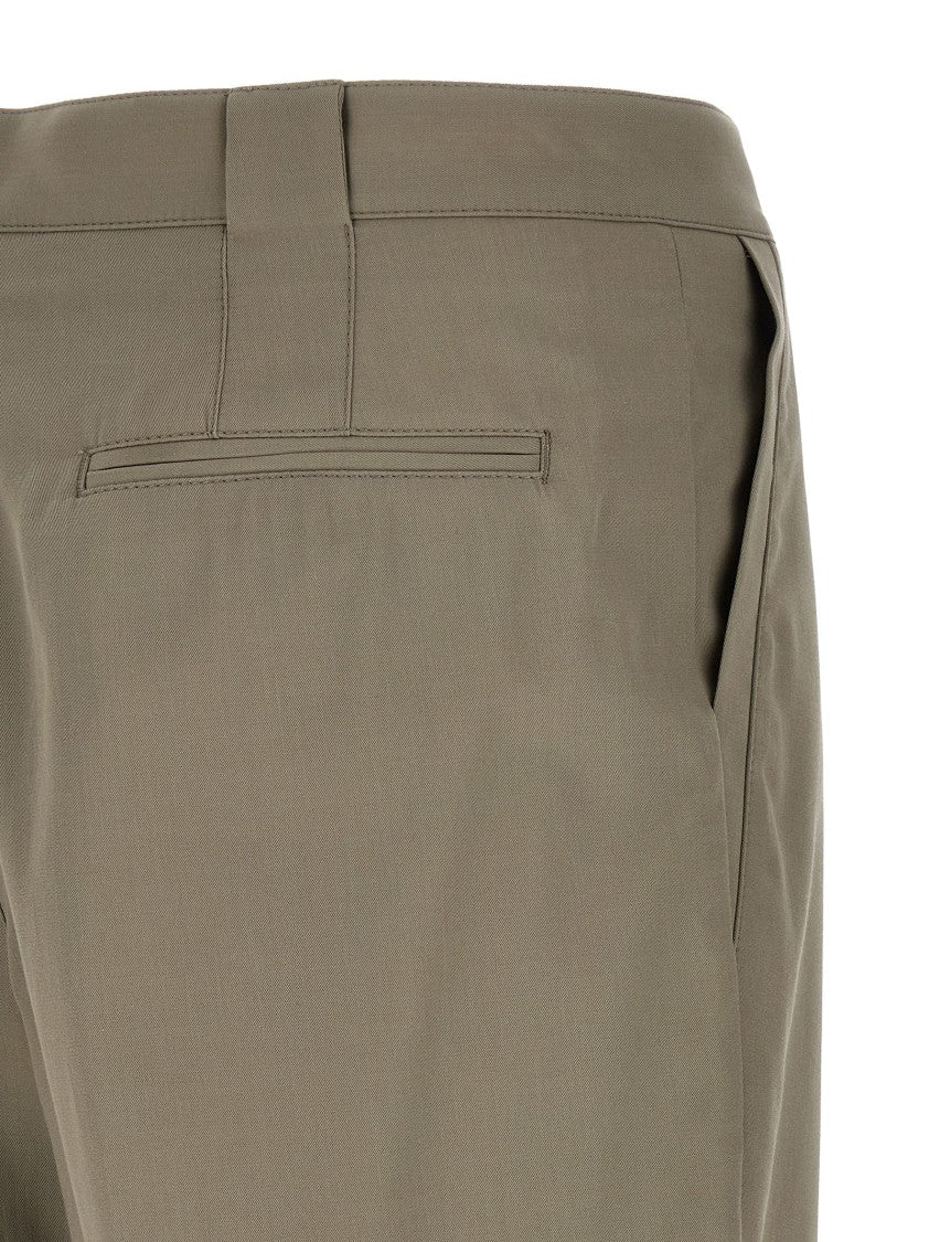 Brunello Cucinelli Cotton Crêpe Batavia Pants
