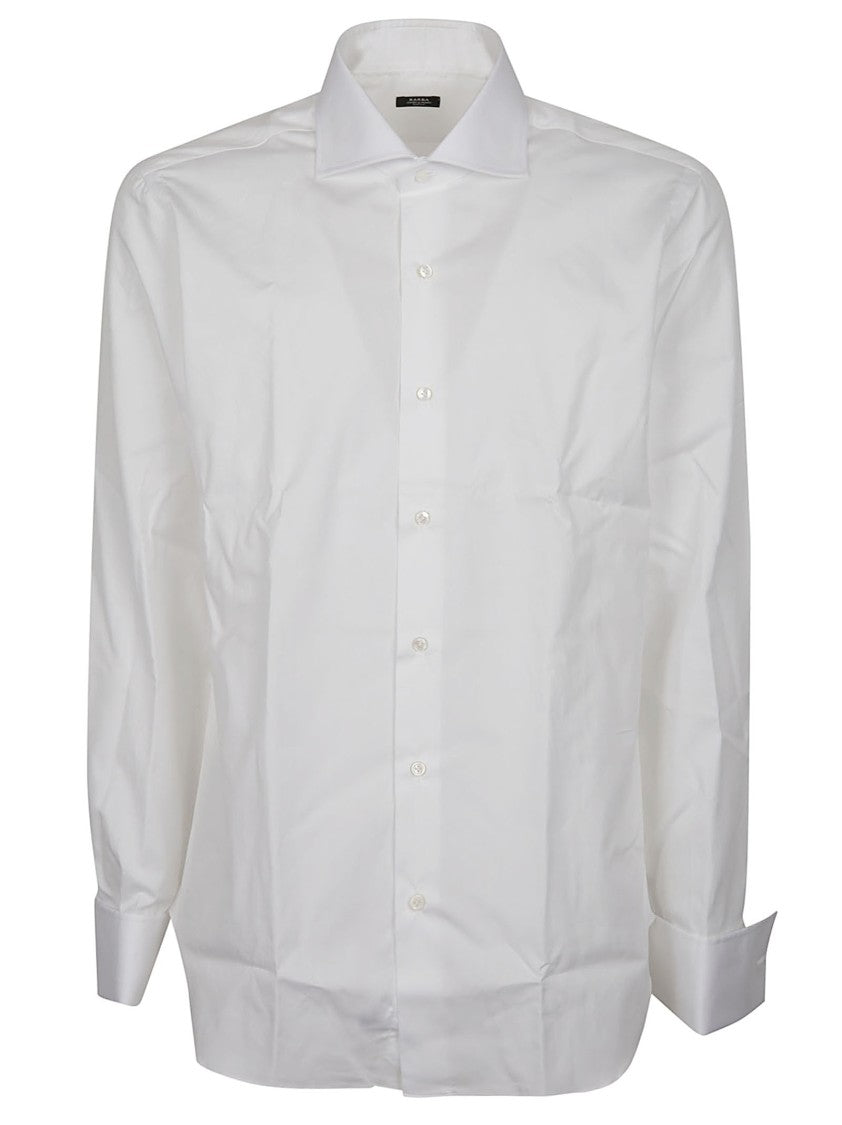 Barba Napoli Cotton Button-Down Tailored Shirt