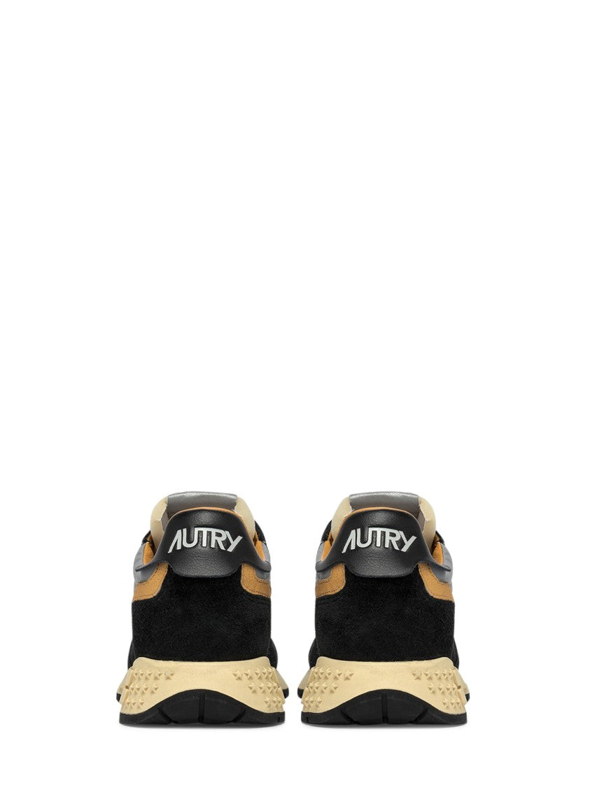 Autry Low-Top Sneakers With Mesh And Suede Overlays