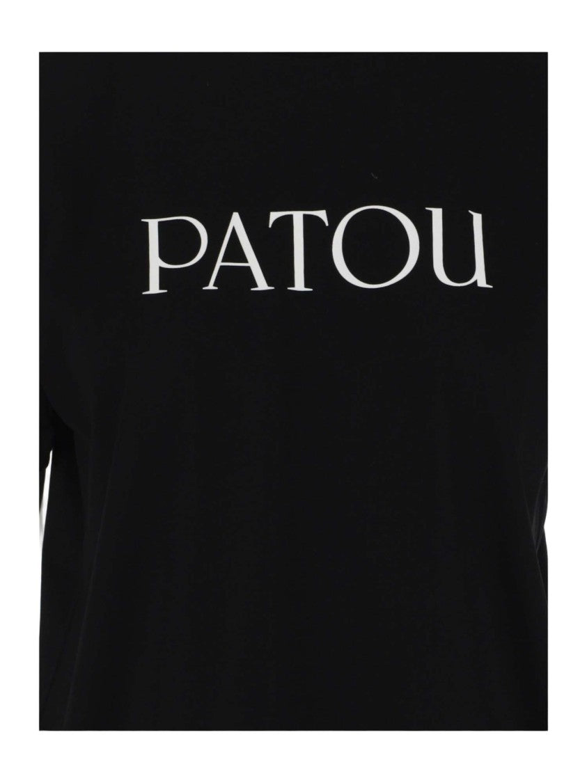 Patou Cotton T-Shirt With Bold Logo Print
