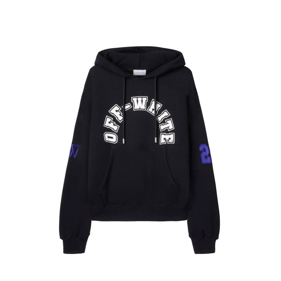 Off-White Black Hooded Sweatshirt