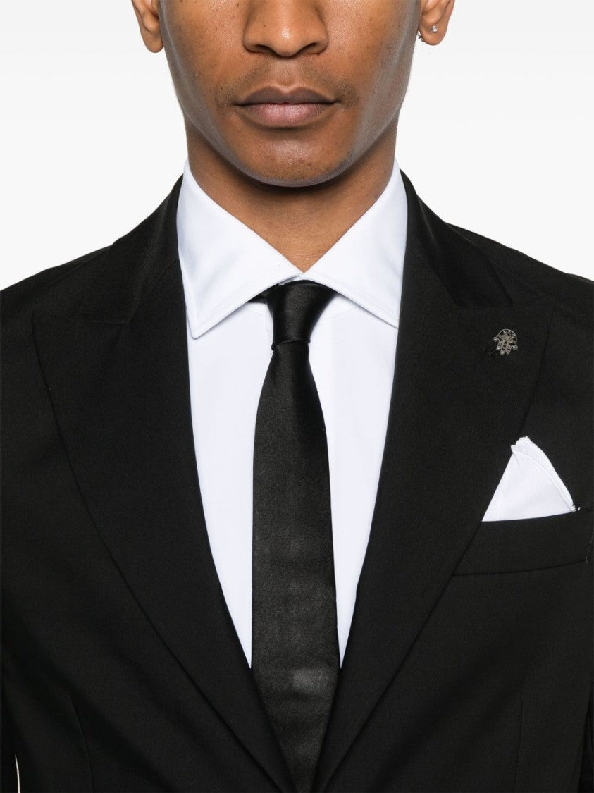 Daniele Alessandrini Tailored Black Suit With Modern Fit