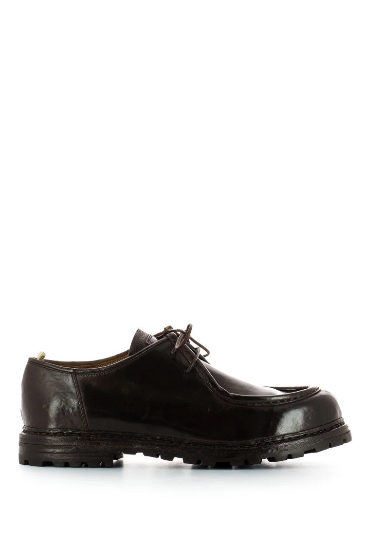 Officine Creative Leather Lace-Up Shoes With Leather Sole