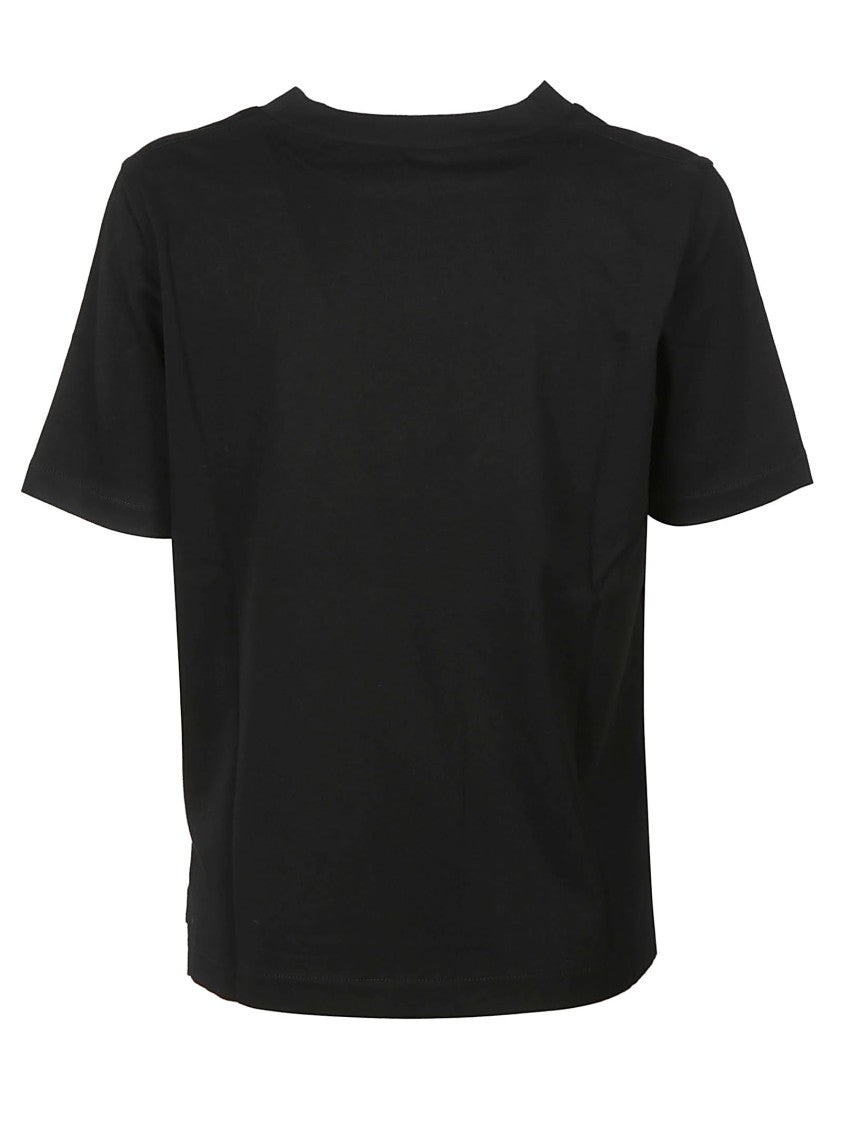 Aragona T-Shirt R-Neck Black Cotton T-Shirt