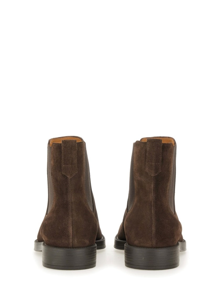 Tod's Refined Brown Suede Ankle Boot