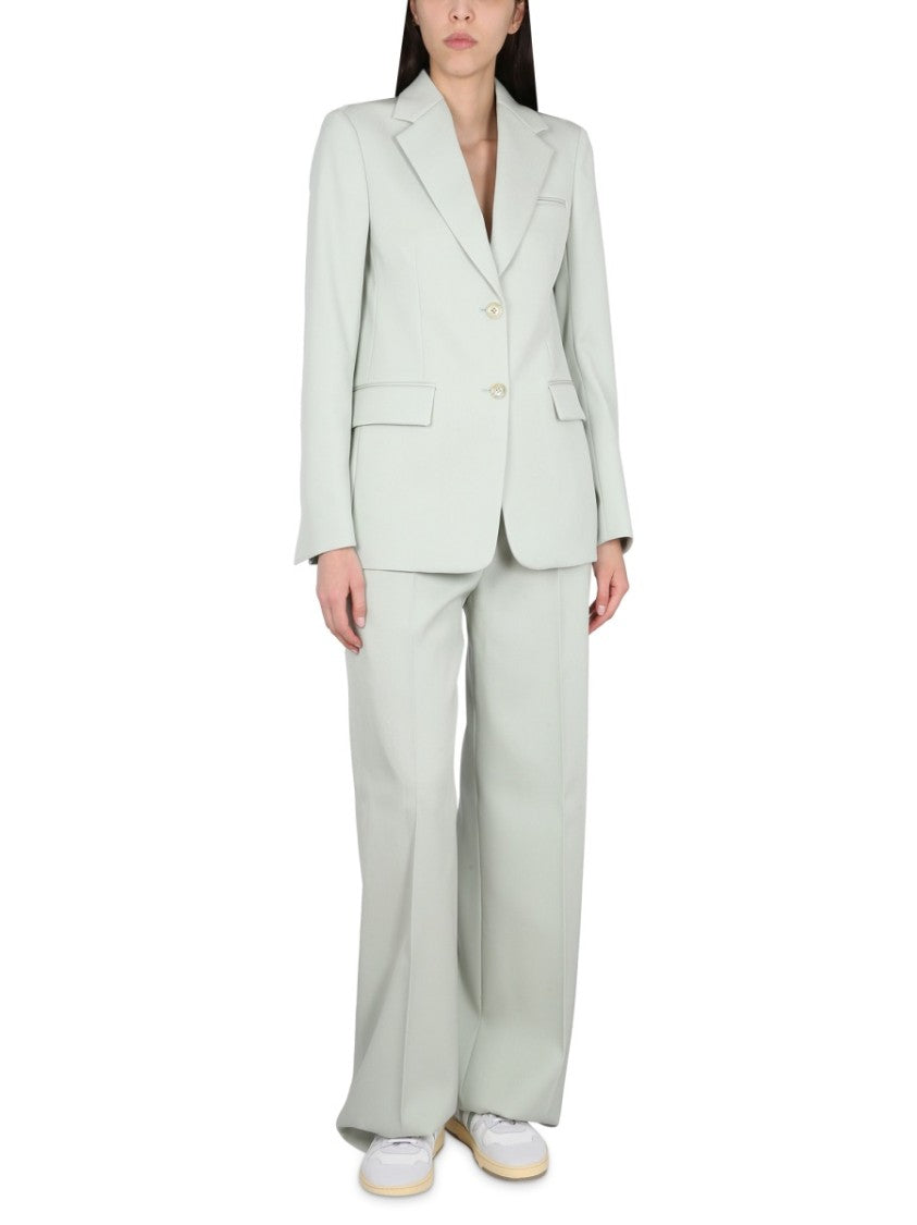 Lanvin Single-Breasted Blazer With Notched Lapels