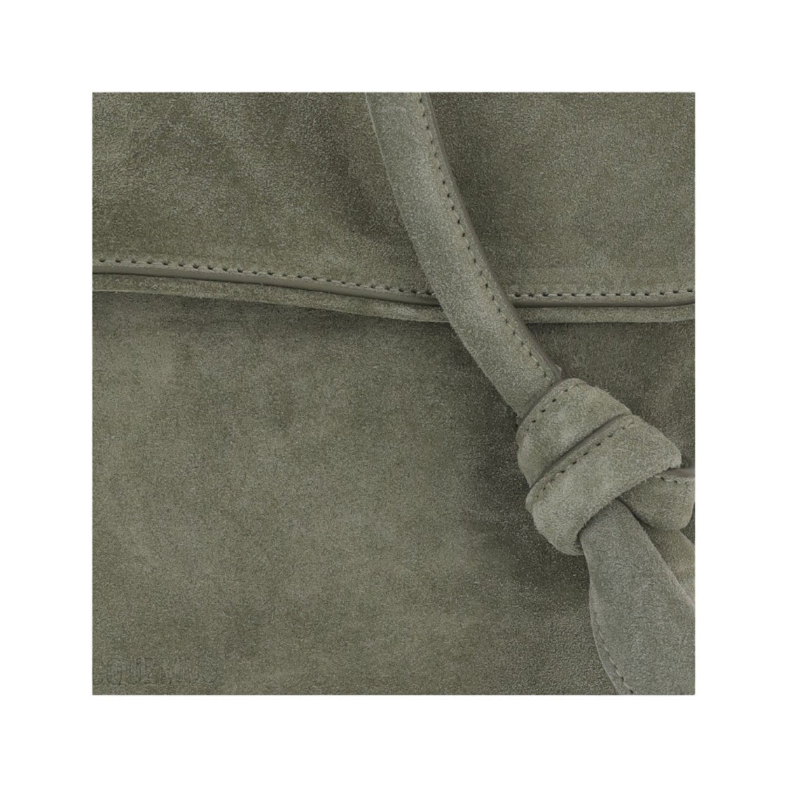 Jacquemus Rectangular Suede Travel Bag With Embossed Logo And Adjustable Handles