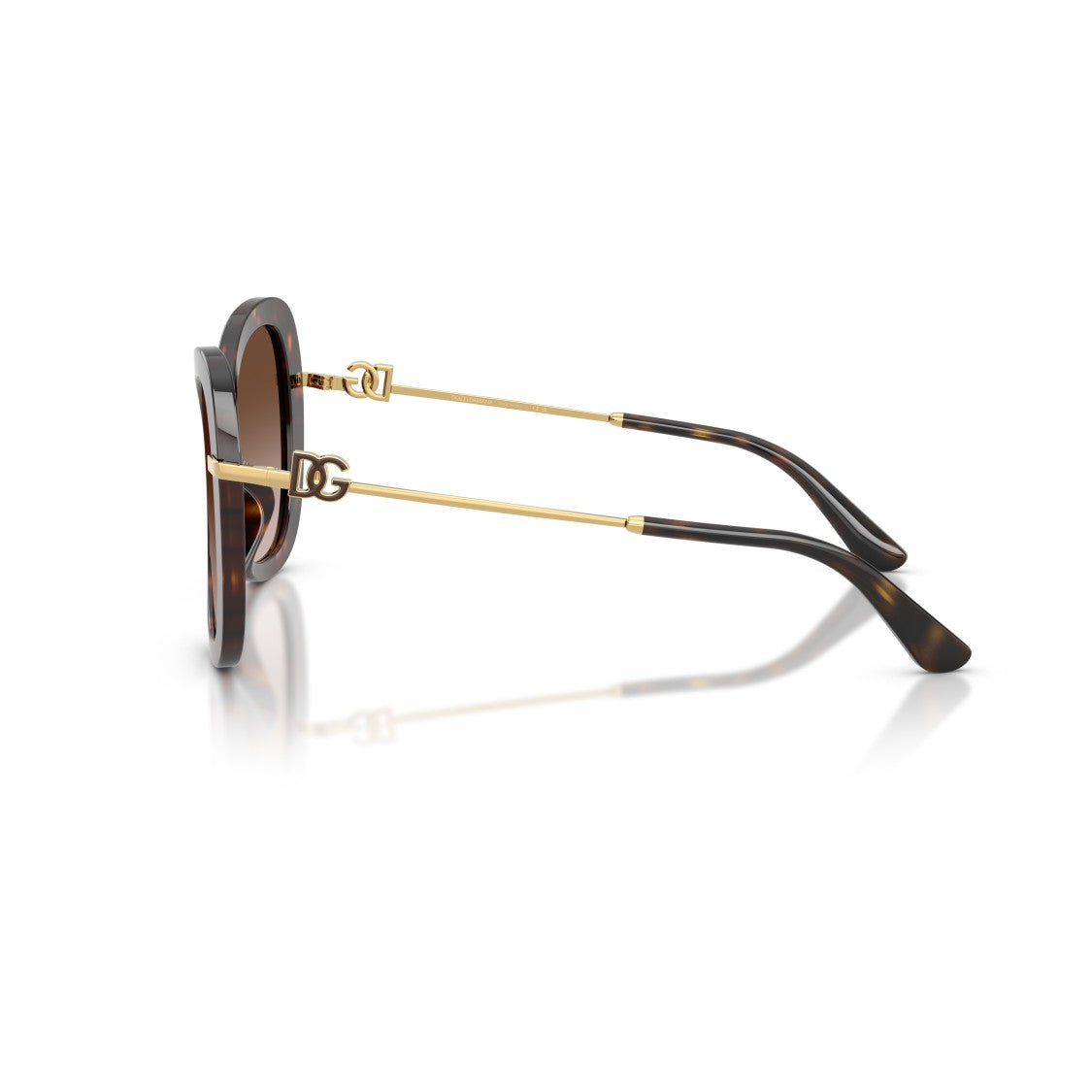Dolce & Gabbana 0Dg4535 Oversized Square Sunglasses With Tortoiseshell Acetate Frame