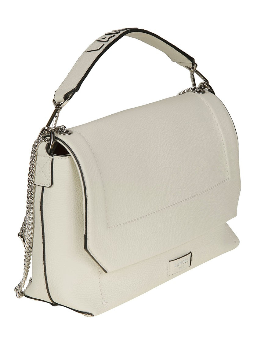 Lancel Ninon Soft Leather Flap Shoulder Bag