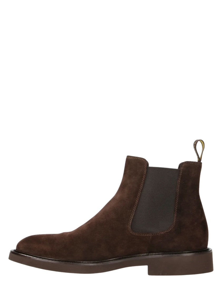 Doucal's Brown Beatles Suede Boots