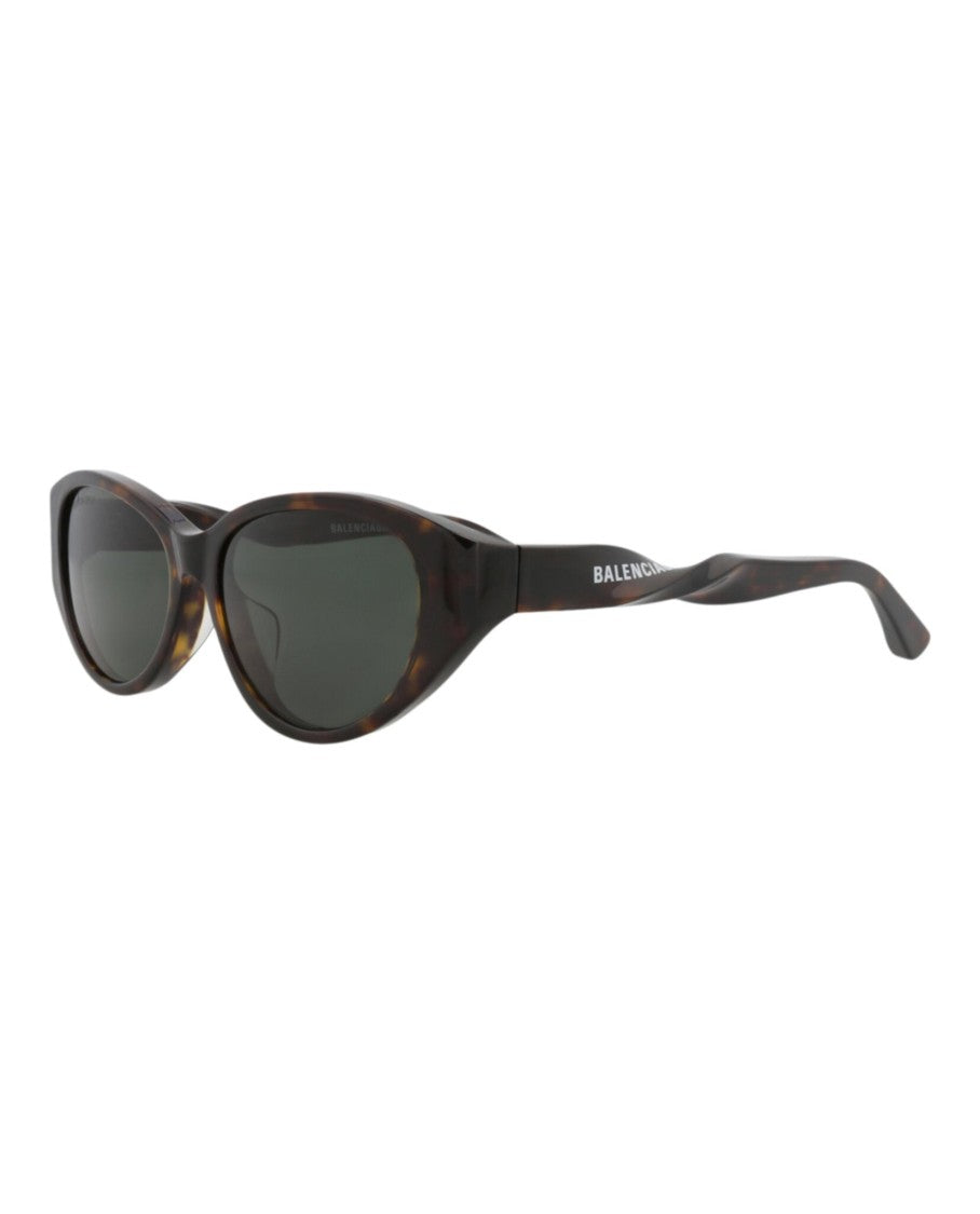 Balenciaga Round-Frame Acetate Sunglasses
