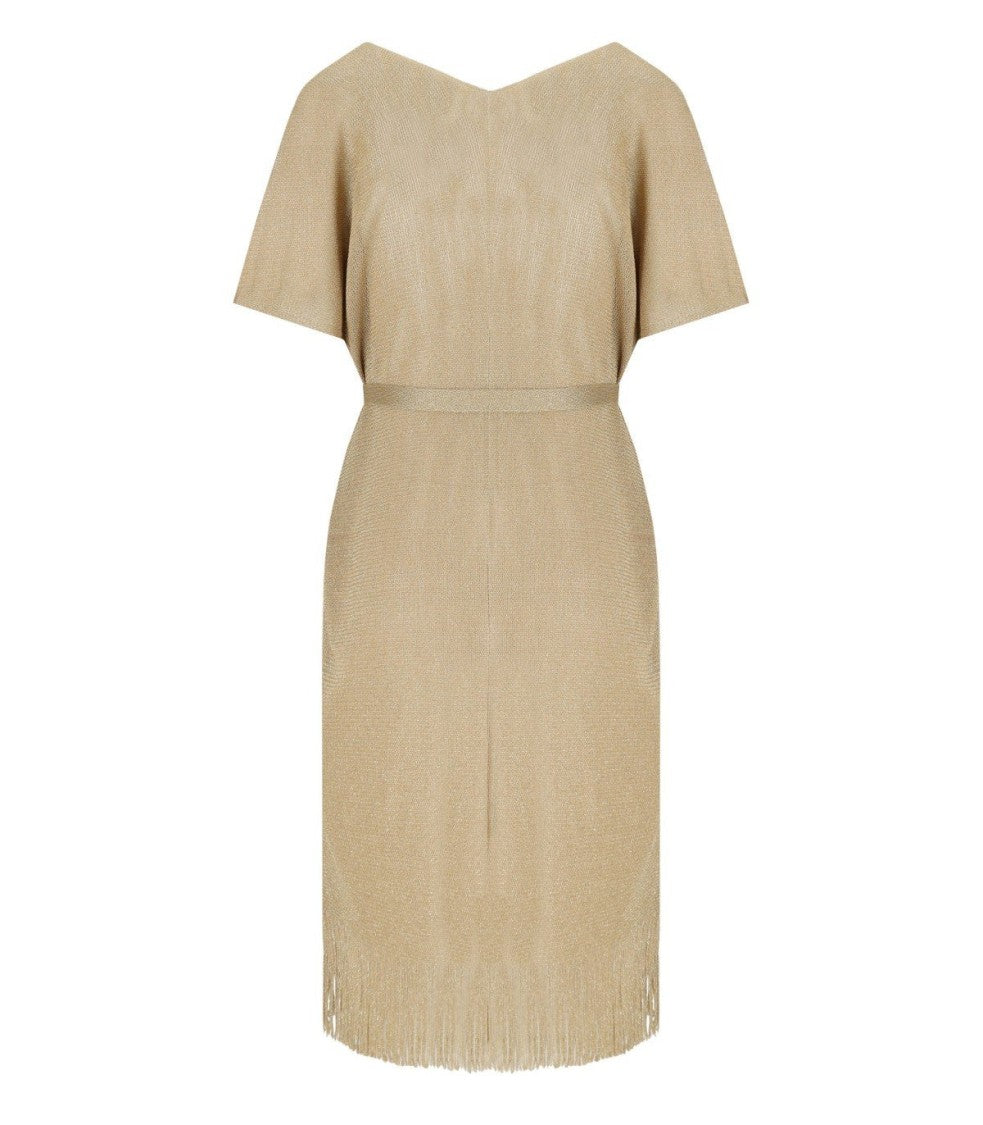 Max Mara Beachwear Donnola Gold Kimono