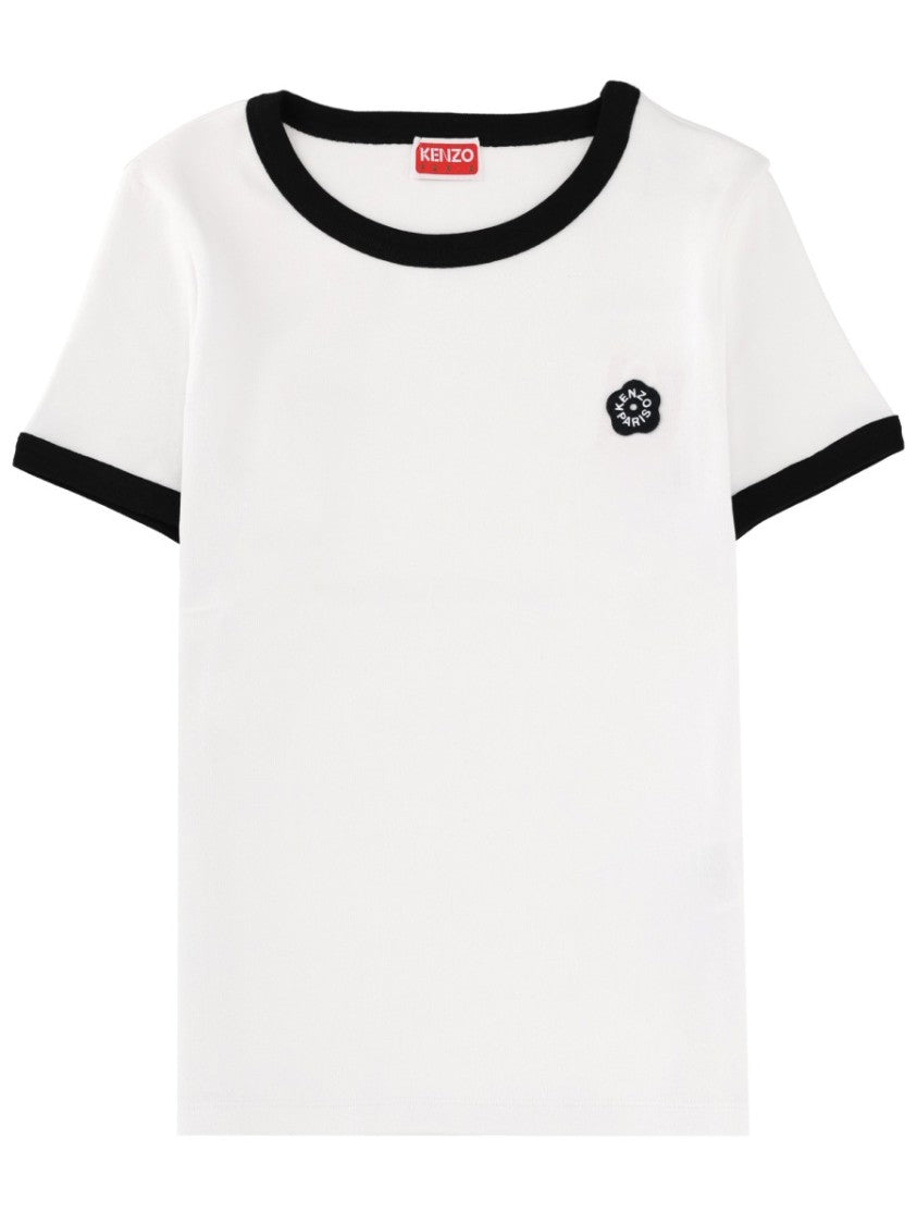 Kenzo White Boke Flower 2.0 Slim T-Shirt