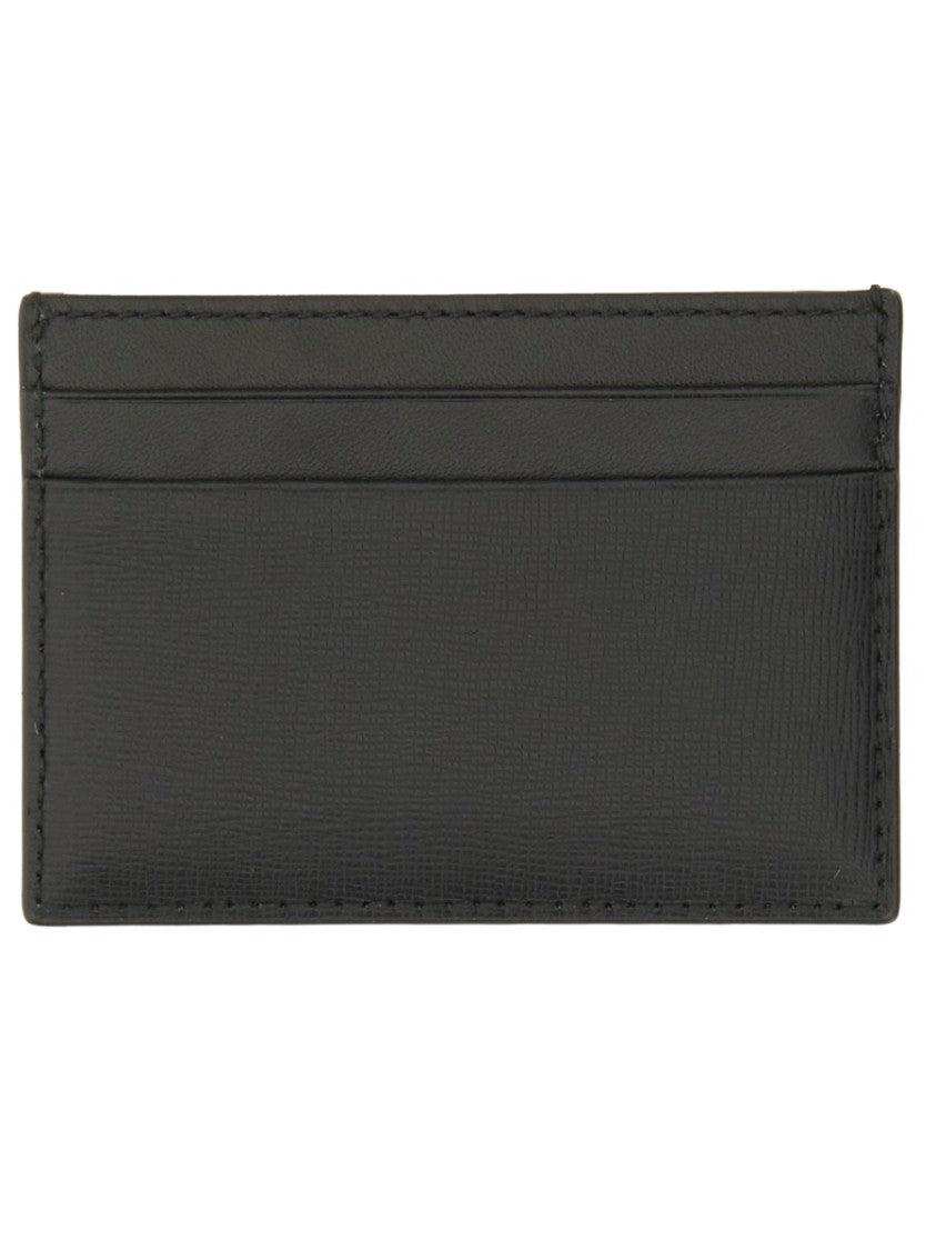 Bally Textured Leather Card Holder