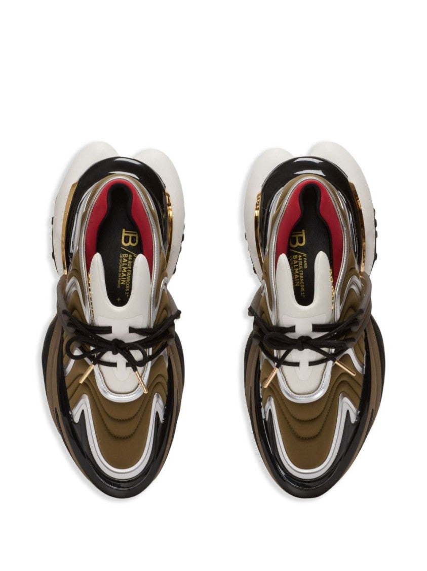 Balmain Futuristic Multicolour Sneakers