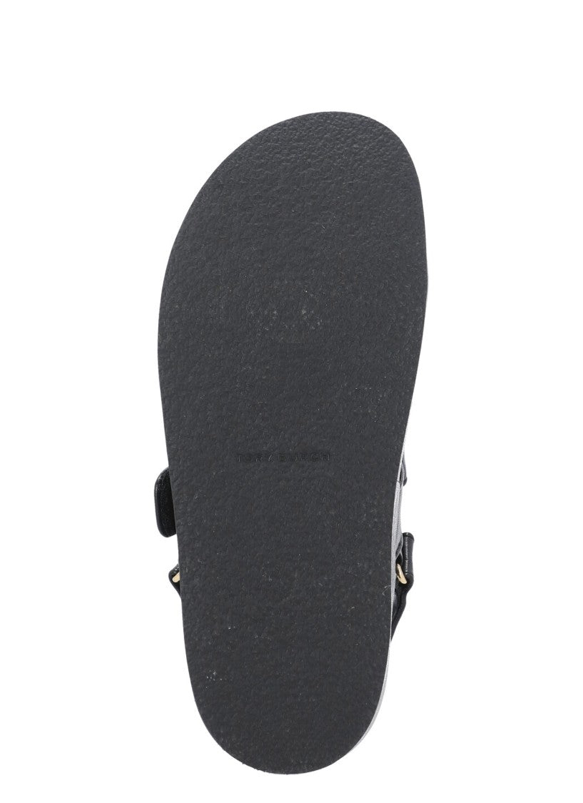 Tory Burch Black Kira Ankle Strap Sandals