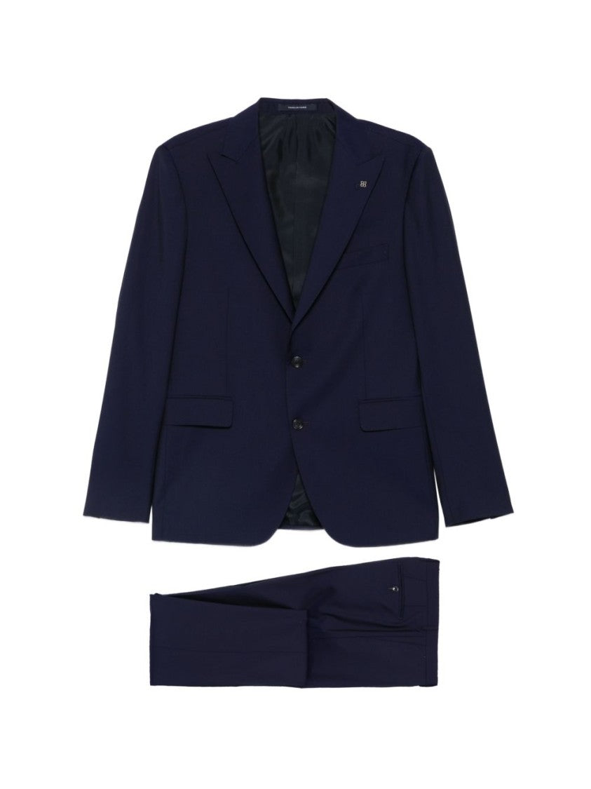 Tagliatore Bruce Deep Blue Peak Lapels Suit
