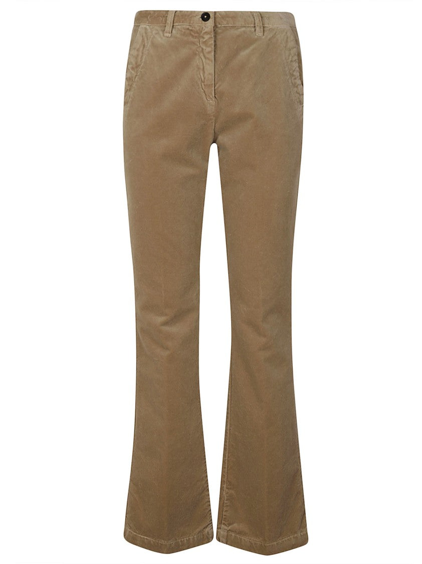 Massimo Alba Flared Pants With Tailored Fit And Classic Design