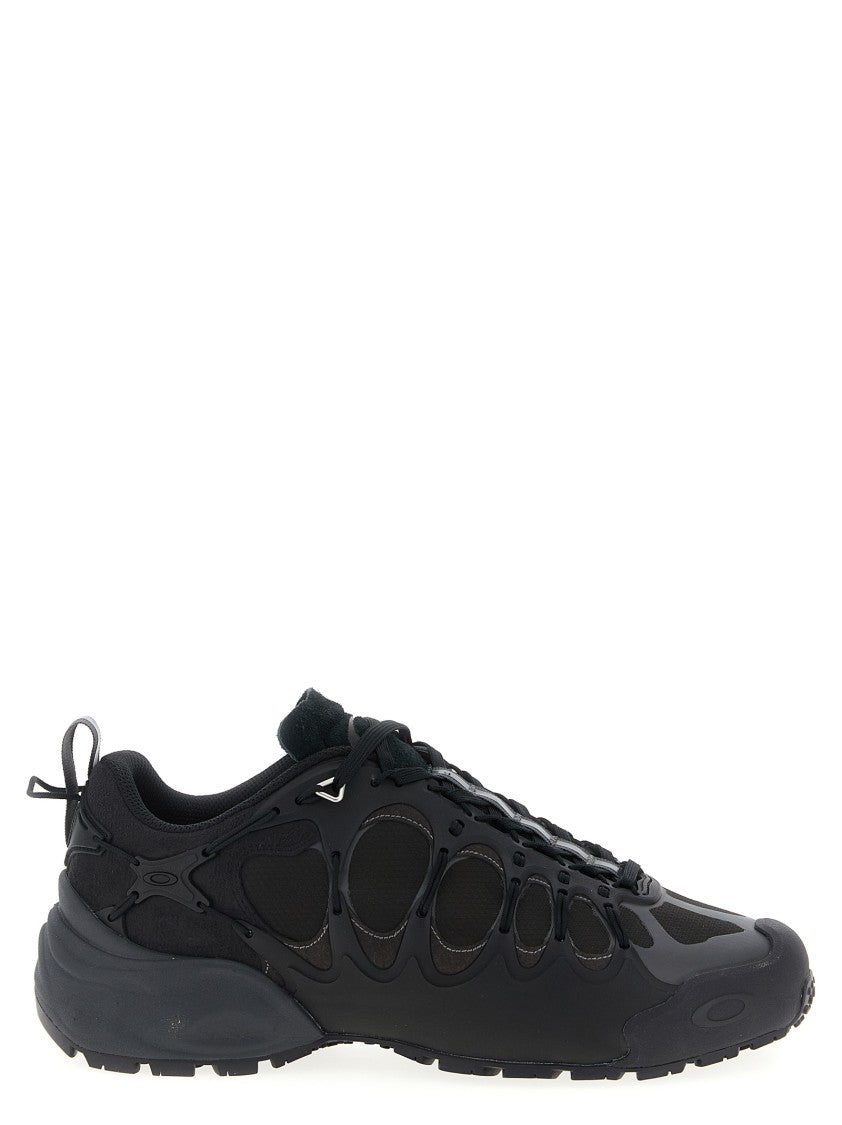 Junya Watanabe Technical Fabric Sneakers With Cage-Like Overlay