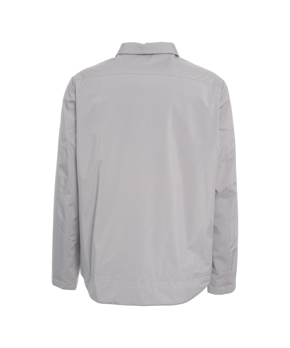 People Of Shibuya Kiso Overshirt With Classic Collar And Practical Patch Pockets