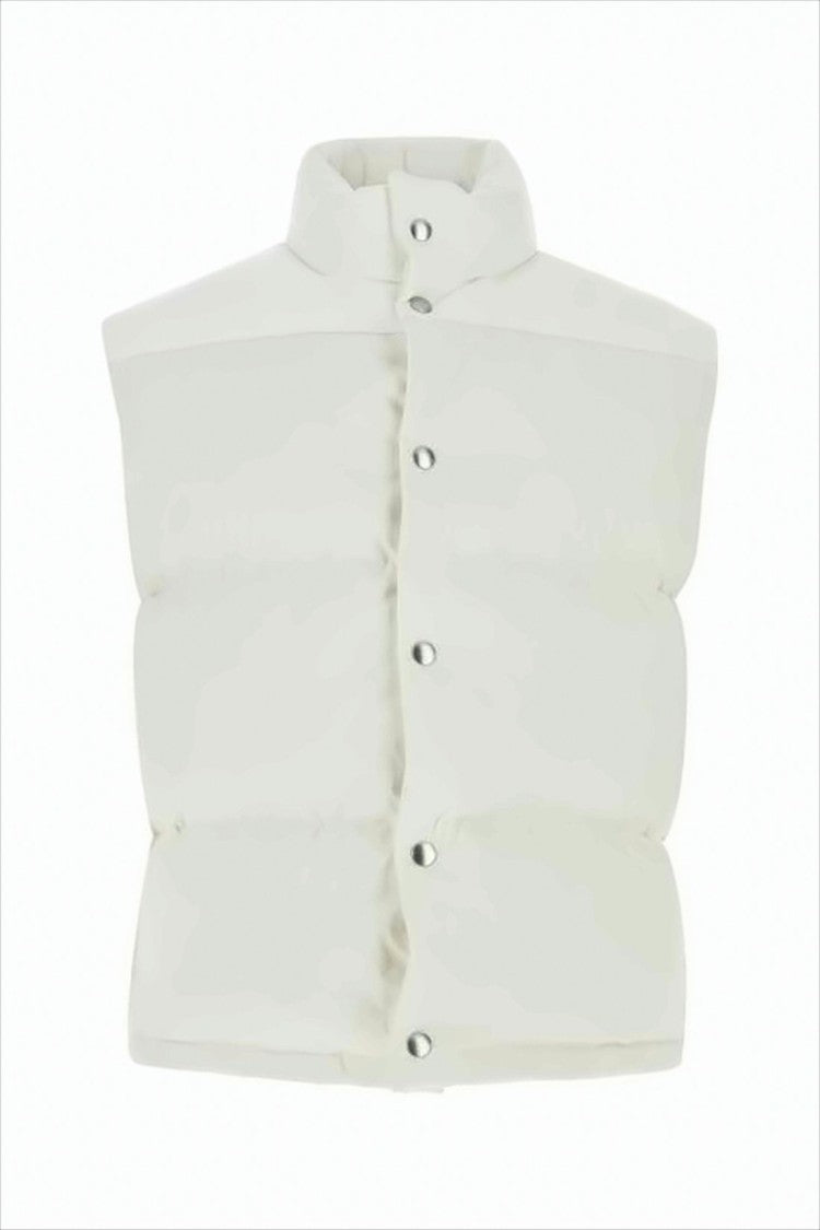Bottega Veneta High Collar Padded Vest