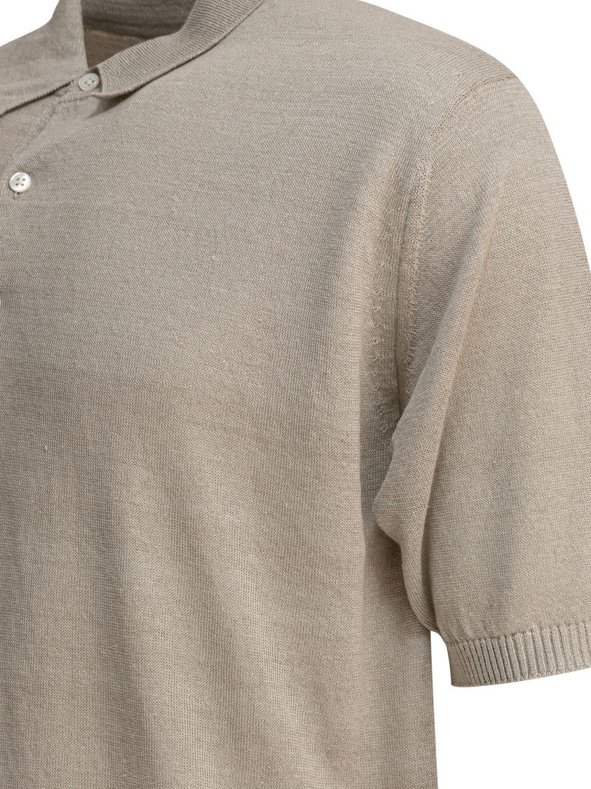 Beams Plus Hemp Polo Shirt