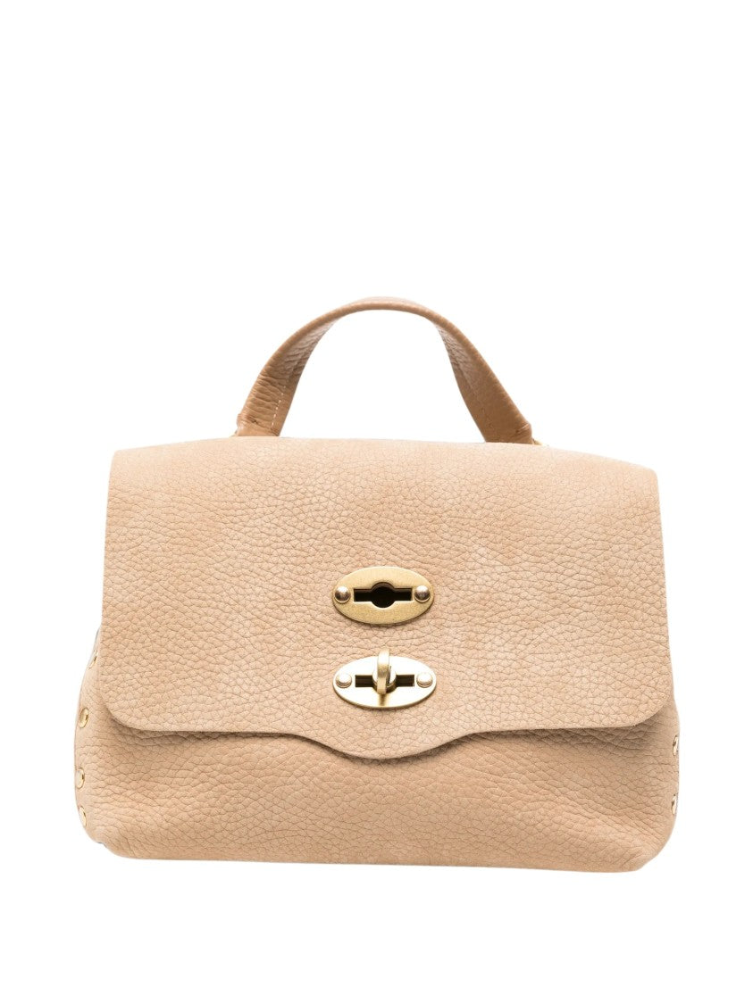 Zanellato Postina Jones Structured Nubuck Leather Handbag