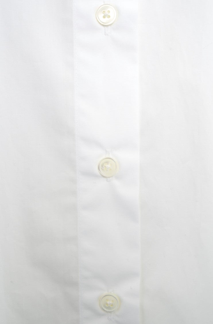 Closed Poplin Shirt With Classic Collar