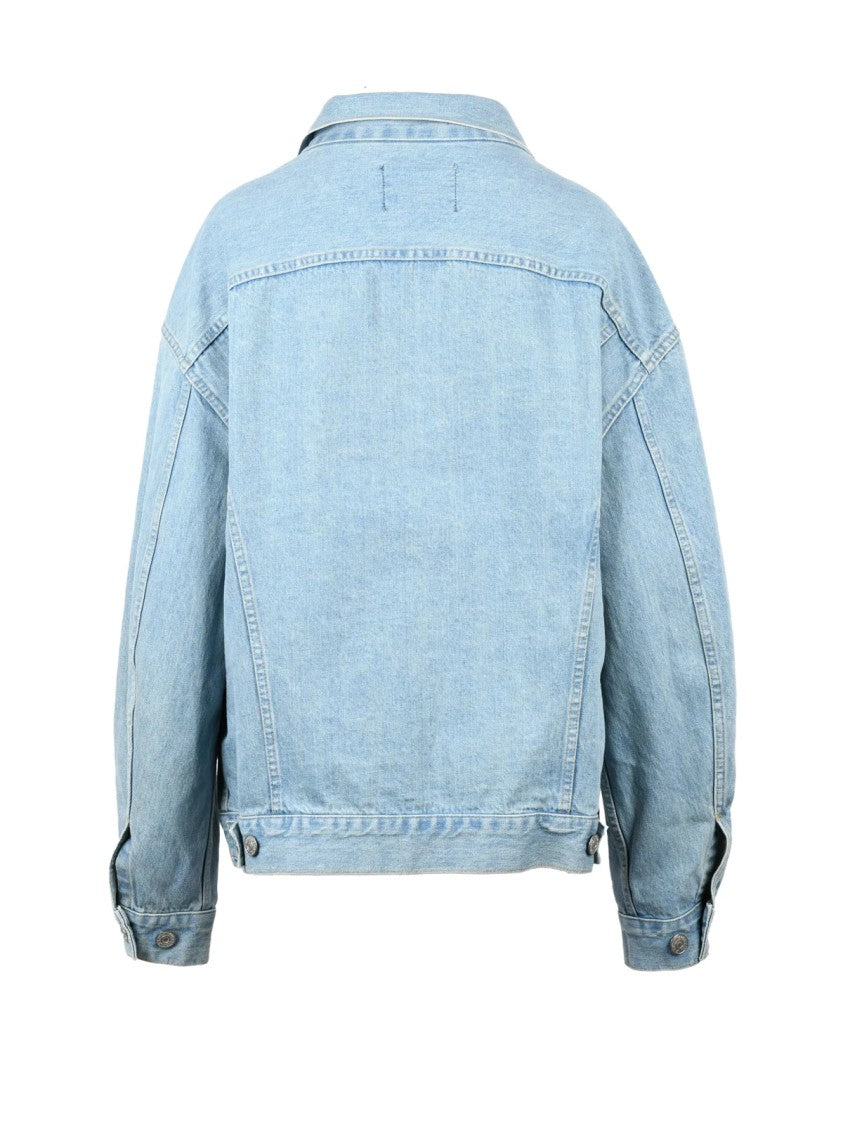Junya Watanabe X Levi's Light Blue Structured Button Denim Jacket