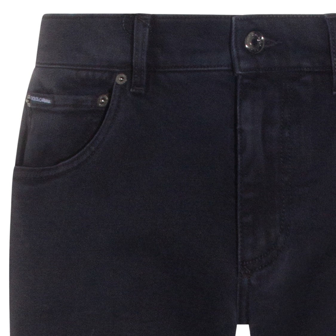 Dolce & Gabbana Straight-Leg Grey Jeans With Classic Five-Pocket Design