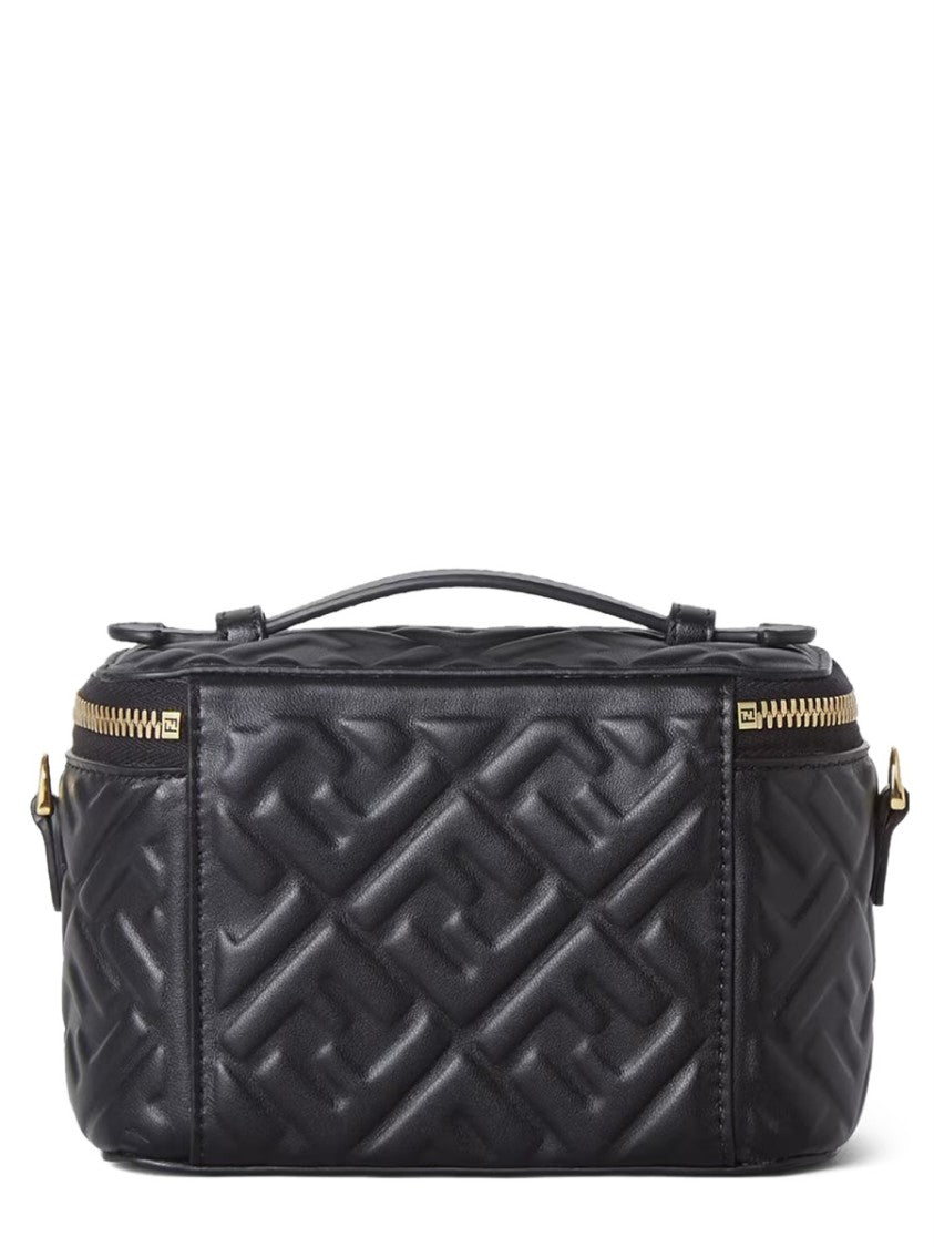 Fendi Compact Quilted Leather Mini Shoulder Bag
