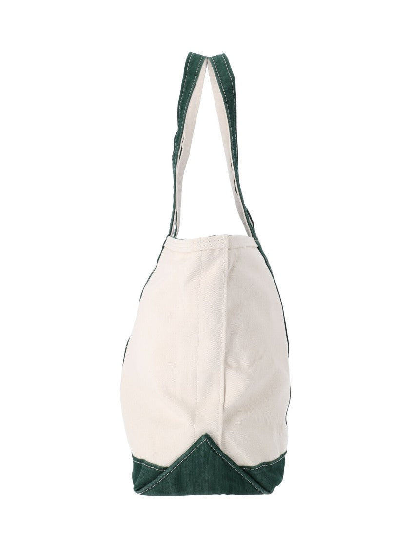 Polo Ralph Lauren Cream Canvas Big Pony Tote Bag