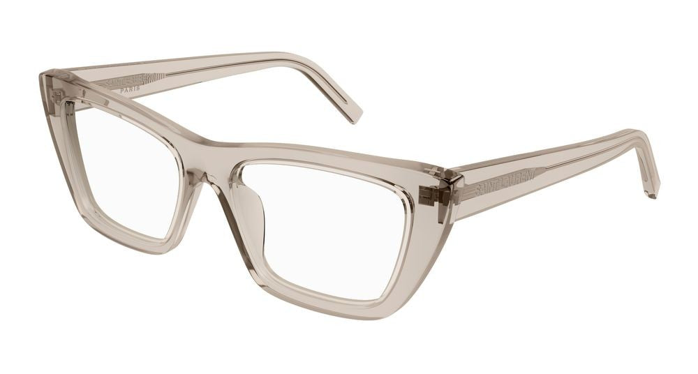 Saint Laurent Eyeglasses Saint Laurent Sl 276 Mica Opt 005 Beige Beige Transparent 51/16/145