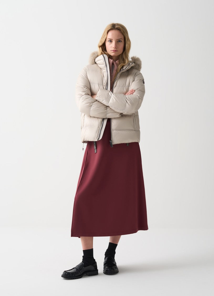 Colmar Originals High-Neck Synthetic-Fur Women's Puffer