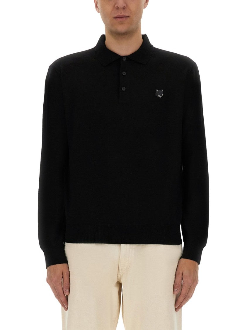 Maison Kitsuné "Fox Head" Polo Shirt