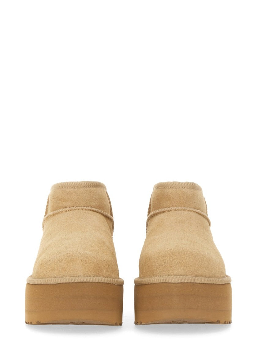 Ugg Classic Ultra Mini Platform Leather Boots