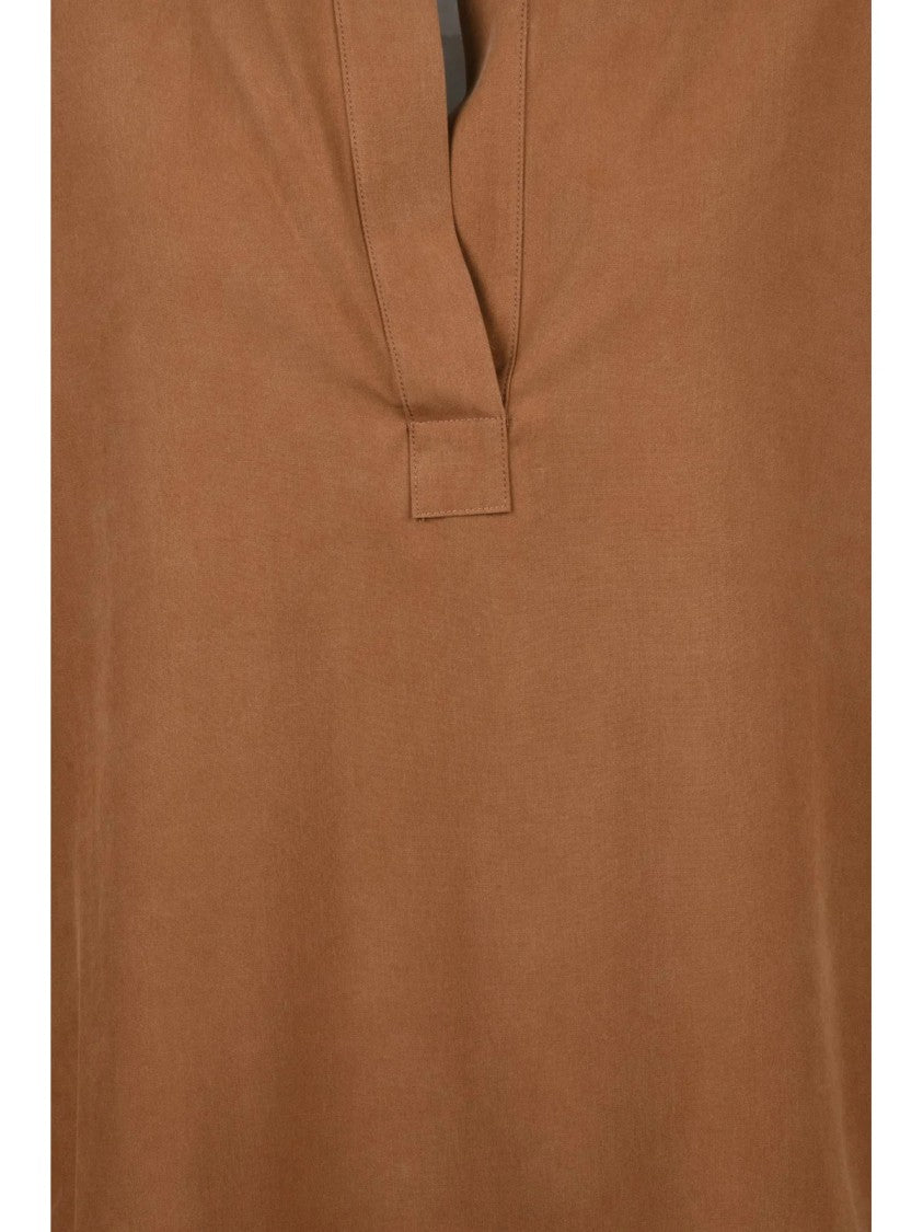 Max Mara Turquoise Silk Classic Blouse