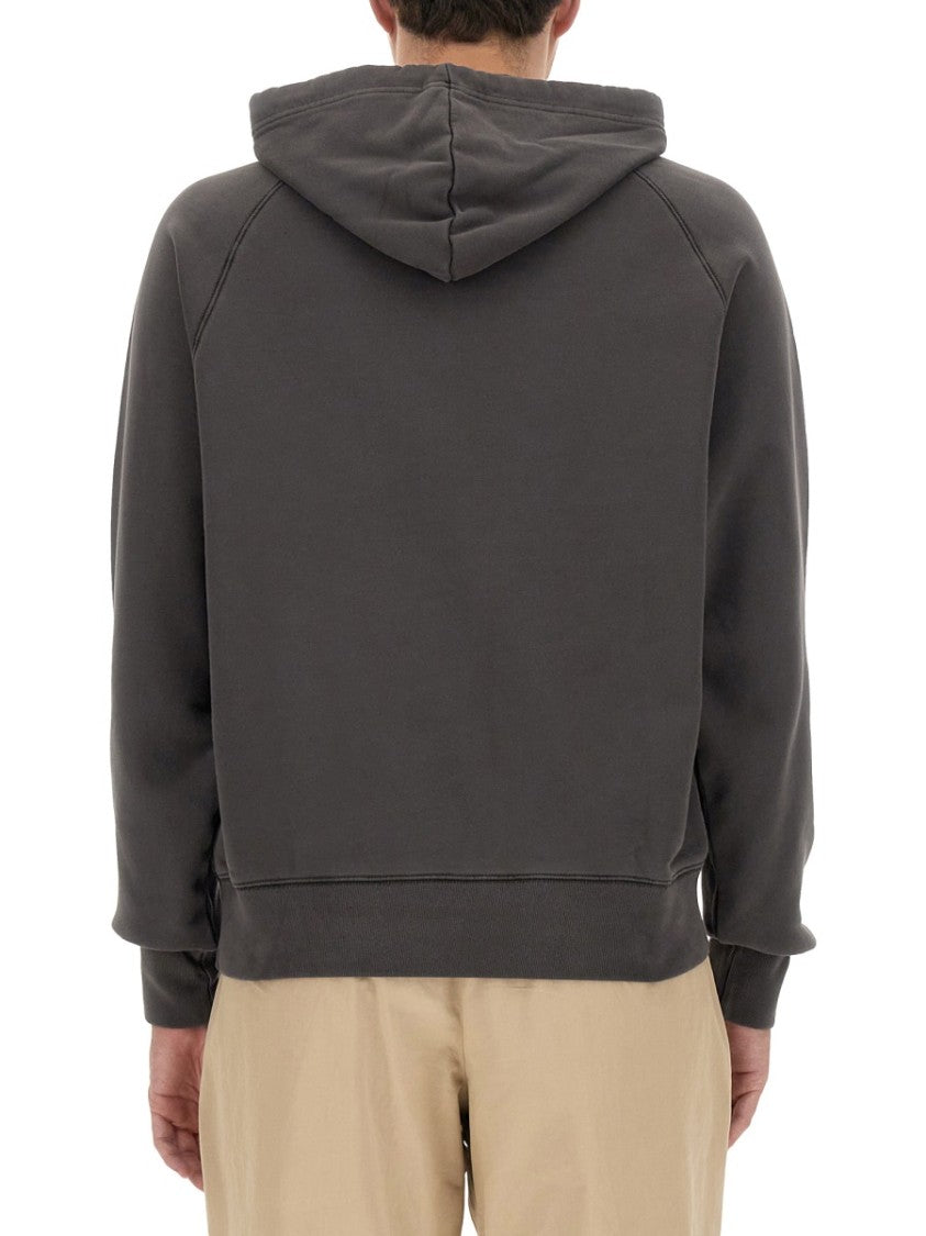 Ps Paul Smith Grey Organic Cotton Sweatshirt